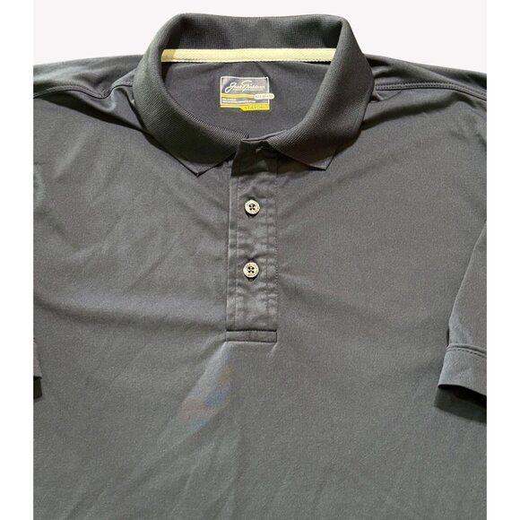 Jack Nicklaus NAVY Mens StayDri Polo Golf Shirt Medium Blue Short Sleeve Casual - Picture 2 of 6